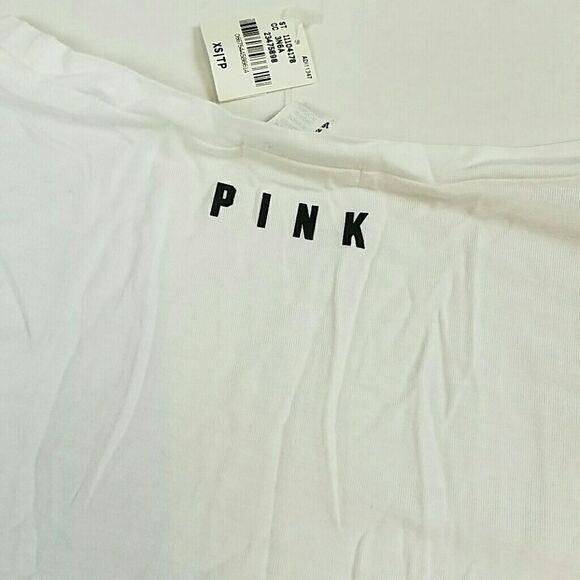Graphic Tee - Pink Victoria's Secret shirt top NWT - Picture 6 of 7